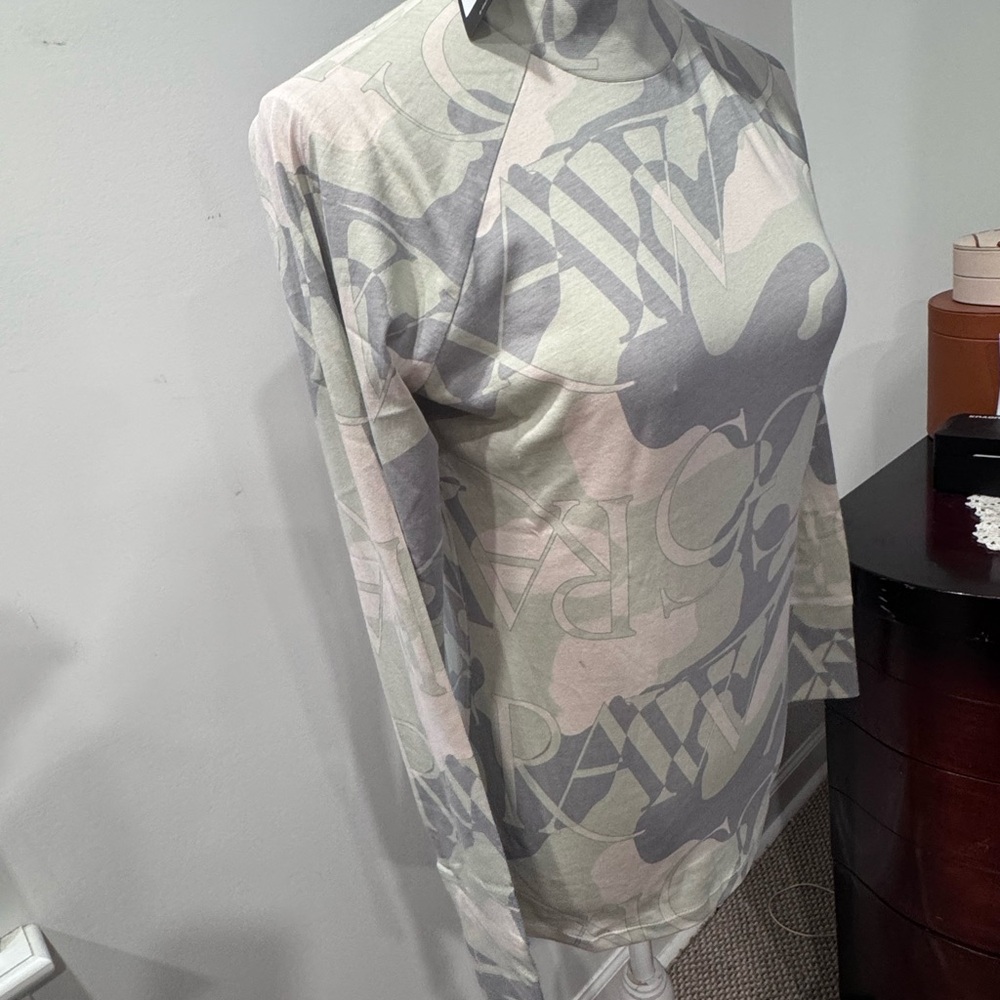 G-Star Gray and Cream Long Sleeve Top - Picture 2 of 7
